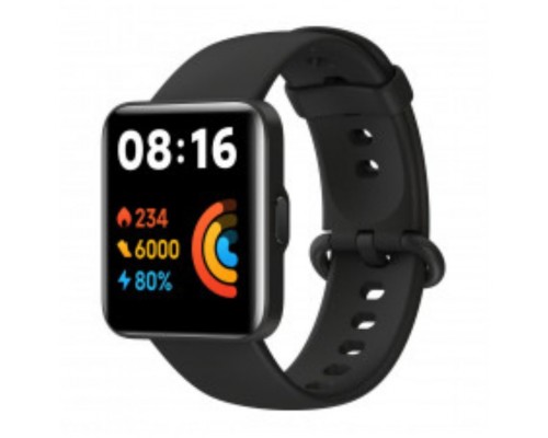 Xiaomi Redmi Watch 2 Lite 3,94 cm (1.55") TFT 41 mm Digital 320 x 360 Pixeles Pantalla tÃ¡ctil Negro GPS (satÃ©lite)