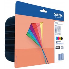TINTA BROTHER LC-223VALBP PACK CUATRICOLOR C/M/Y/BK