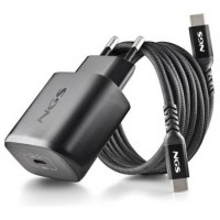 NGS CARGADOR GAN ULTRARAP 45W USB-C CON CABL