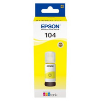 Epson Botella Tinta Ecotank 104 Amarillo