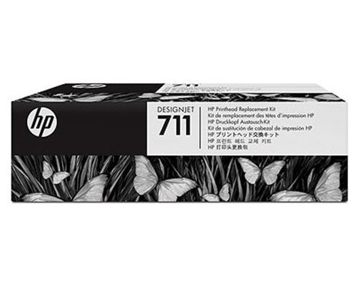 Cabezal impresion hp 711 c1q10a negro