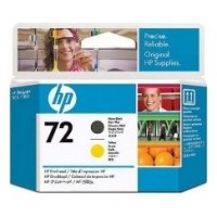 HP 72 Matte Black and Yellow DesignJet Printhead cartucho de tinta 1 pieza(s) Negro mate, Amarillo