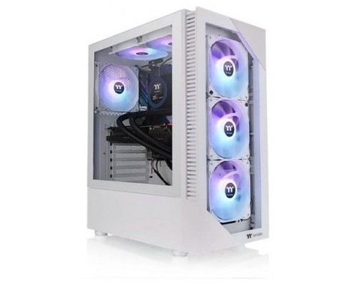 Thermaltake View 200 TG Snow ARGB Midi Tower Blanco
