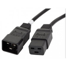 Lanberg CA-C19E-10CC-0018-BK cable de transmisi&Atilde;&sup3;n Negro 1,8 m C19 acoplador C20 acoplador