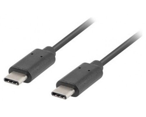 Lanberg CA-CMCM-10CU-0018-BK cable USB USB 2.0 1,8 m USB C Negro