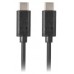 Lanberg CA-CMCM-10CU-0018-BK cable USB USB 2.0 1,8 m USB C Negro