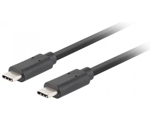 Lanberg CA-CMCM-32CU-0005-BK cable USB 0,5 m USB 3.2 Gen 2 (3.1 Gen 2) USB C Negro