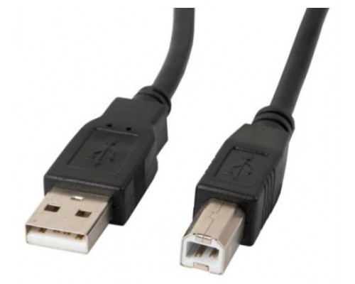 Lanberg CA-USBA-10CC-0030-BK cable USB USB 2.0 3 m USB B Negro
