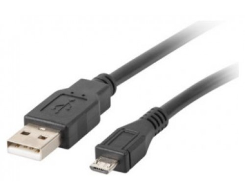 Lanberg CA-USBM-10CC-0018-BK cable USB USB 2.0 1,8 m Micro-USB B USB A Negro