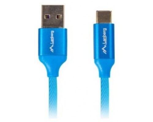 Lanberg CA-USBO-22CU-0005-BL cable USB 0,5 m USB 2.0 USB A USB C Azul