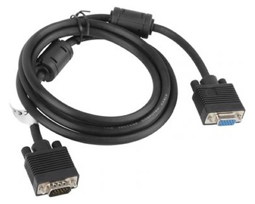 Cable lanberg vga macho hembra ferrita