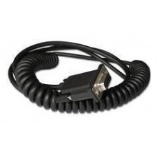 Honeywell CBL-020-300-C00 cable de serie Negro 3 m RS232 DB9