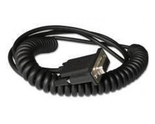 Honeywell CBL-020-300-C00 cable de serie Negro 3 m RS232 DB9