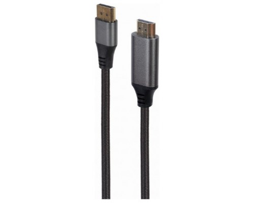 Gembird CC-DP-HDMI-4K-6 adaptador de cable de vÃ­deo 1,8 m DisplayPort HDMI tipo A (EstÃ¡ndar) Negro