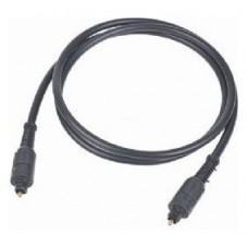 Gembird Toslink, 2m cable de audio Negro