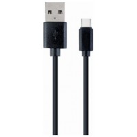 Cablexpert CC-USB2-AMCM-1M cable USB USB 2.0 USB A USB C Negro