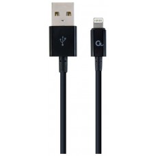 Cablexpert CC-USB2P-AMLM-1M cable de conector Lightning Negro
