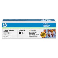 Pack 2 toner hp cc530ad negro