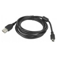 Gembird 1.8m USB 2.0 A/mini-USB cable USB 1,8 m USB A Mini-USB B Negro