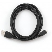 Gembird CCP-MUSB2-AMBM-1M cable USB USB 2.0 Micro-USB B USB A Negro