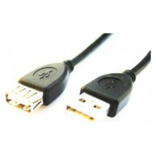 Gembird 3m USB 2.0 A M/FM cable USB USB A Negro