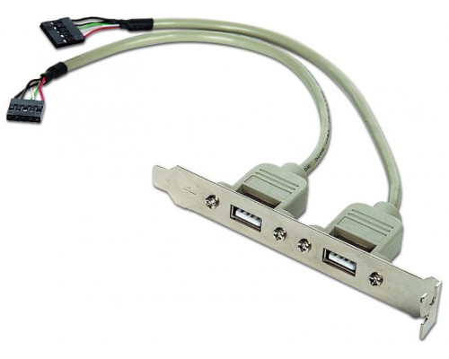 Gembird CCUSBRECEPTACLE tarjeta y adaptador de interfaz Interno USB 2.0