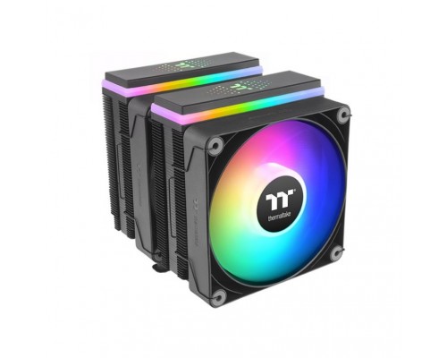 Thermaltake ASTRIA 600 Procesador Refrigerador de aire 12 cm Negro 2 pieza(s)