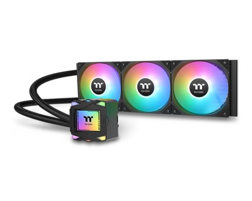 Thermaltake LA360 ARGB Placa base Kit de refrigeraciÃ³n lÃ­quida 12 cm Negro 1 pieza(s)