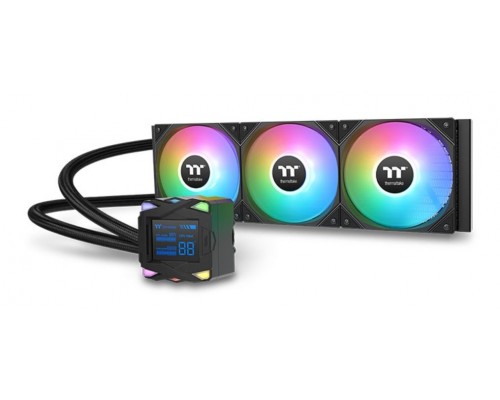Thermaltake LA360-S ARGB Placa base Kit de refrigeraciÃ³n lÃ­quida 12 cm Negro 1 pieza(s)