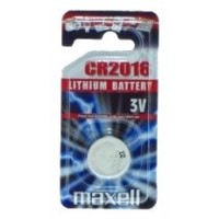 PILAS CR2016 MAXELL CR2016-B1 GD 3V BLISTER 1 UNIDAD PILAS CR2016 MAXELL CR2016-B1 GD 3V BLISTER 1 UNIDAD
