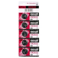 PILAS CR2032 MAXELL CR2032-B5 3V BLISTER 5 UNIDADES