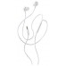 NGS Auricular CROSSDRIFT Blanco cable JACK 3.5 Mm