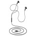 NGS Auricular Intraural Negro Micro USB-C