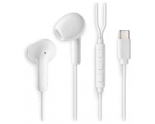 NGS Auricular Intraural Blanco Micro USB-C