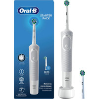 Braun Oral-B Vitality 100 Starter Pack Adulto Cepillo dental oscilante Blanco, Gris Braun Oral-B Vitality 100 Starter Pack Adulto Cepillo dental oscilante Blanco, Gris