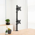 Tooq DB1233TNV-B Soporte mesa 2 brazos vertical