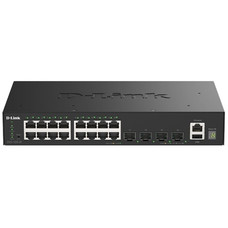 D-Link DGS-1530-20/E Switch 16xGb 4x10G SFP+