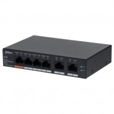 Dahua Technology DH-CS4006-4GT-60 switch Gestionado L2 Gigabit Ethernet (10/100/1000) EnergÃ­a sobre Ethernet (PoE) Negro