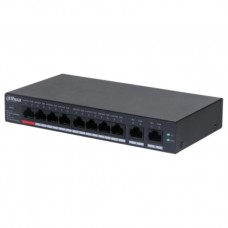 Dahua Technology DH-CS4010-8GT-110 switch Gestionado L2 Gigabit Ethernet (10/100/1000) EnergÃ­a sobre Ethernet (PoE) Negro