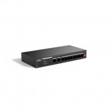 Dahua Technology PoE SF1010LP No administrado L2 Fast Ethernet (10/100) EnergÃ­a sobre Ethernet (PoE) Negro