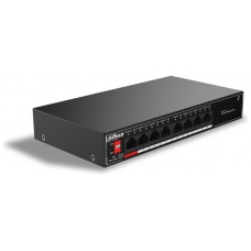Dahua Technology PoE SG1008P No administrado Gigabit Ethernet (10/100/1000) EnergÃ­a sobre Ethernet (PoE) Negro