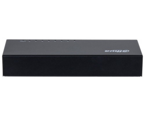 Dahua Technology DH-SG1008 switch No administrado L2 Gigabit Ethernet (10/100/1000) Negro