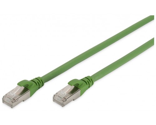 Digitus DK-1644-A-PUR-010 cable de red Verde 1 m Cat6a S/FTP (S-STP)