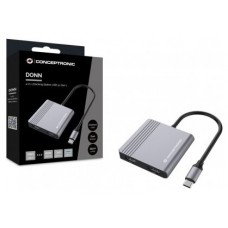 Hub usb tipo c conceptronic donn13g