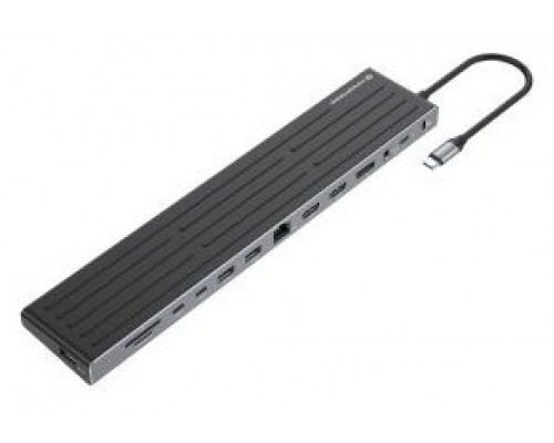 DOCKING USB-C CONCEPTRONIC DONN32B A 2xHDMI 1xDP