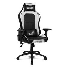 DRIFT DR250RUW silla para videojuegos Butaca para jugar Asiento acolchado Negro, Blanco
