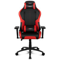 DRIFT DR250 Silla para videojuegos de PC Asiento acolchado tapizado Negro, Rojo