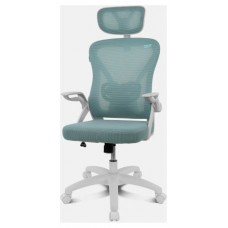 DRIFT Silla Gaming DRAIR35 Blanca/Turquesa