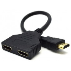 Gembird DSP-2PH4-04 cable HDMI HDMI tipo A (EstÃ¡ndar) 2 x HDMI Type A (Standard) Negro