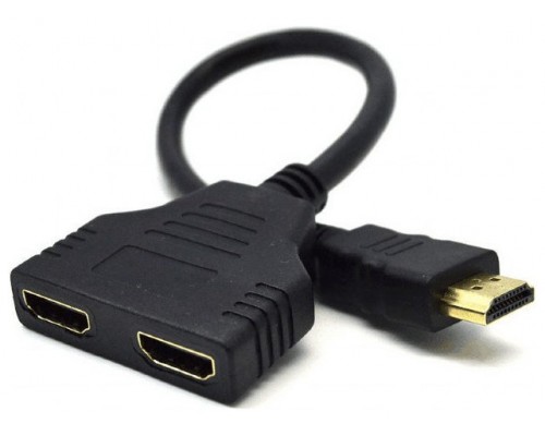 Gembird DSP-2PH4-04 cable HDMI HDMI tipo A (EstÃ¡ndar) 2 x HDMI Type A (Standard) Negro